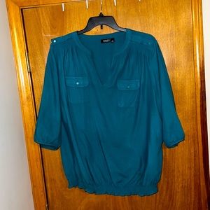 Emerald Green Plus Size Shirt